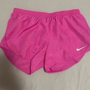 Pink Nike Shorts Size Medium
